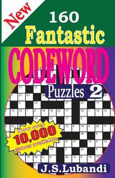 Paperback New 160 Fantastic Codeword Puzzles Book