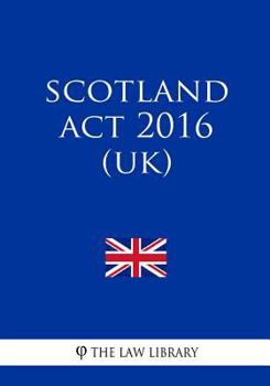 Paperback Scotland ACT 2016 (Uk) Book