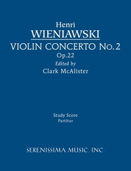 Paperback Violin Concerto No.2, Op.22: Study score Book