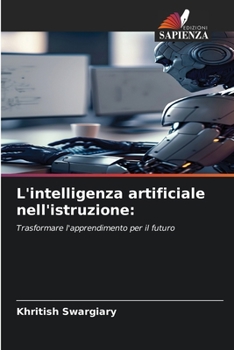 Paperback L'intelligenza artificiale nell'istruzione [Italian] Book