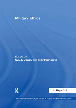 Hardcover Military Ethics Book