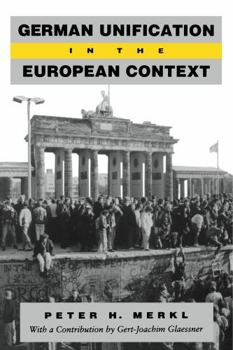 Paperback German Unification in the European Context Book
