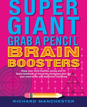 Paperback Super Giant Grab a Pencil Book of Brain Boosters Book