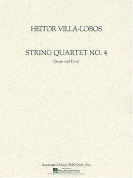 Paperback String Quartet No. 4: Score and Parts Book