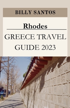 Paperback Greece Travel Guide: Rhodes Book