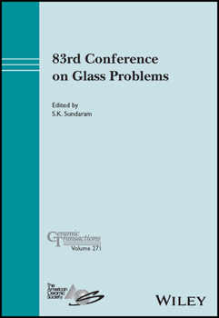 Hardcover 83rd Conference on Glass Problems, Volume 271 Book