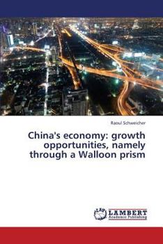 Paperback China's Economy: Growth Opportunities, Namely Through a Walloon Prism Book