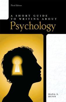 Paperback A Short Guide to Writing about Psychology Book