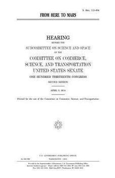 Paperback From here to Mars Book