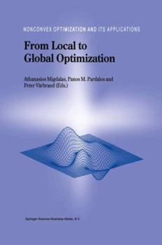 Paperback From Local to Global Optimization Book