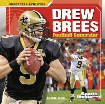 Hardcover Drew Brees: Football Superstar Book