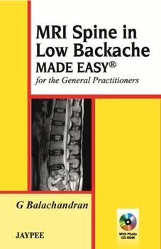 Paperback MRI Spine in Low Backache Made Easy Book