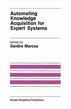Paperback Automating Knowledge Acquisition for Expert Systems Book