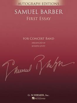 Paperback First Essay: Full Score Book