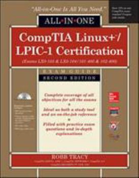 Hardcover Comptia Linux+/Lpic-1 Certification All-In-One Exam Guide (Exams Lx0-103 & Lx0-104/101-400 & 102-400) Book