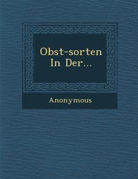Paperback Obst-Sorten in Der... Book