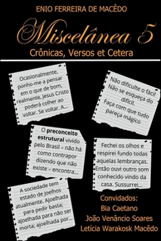 Paperback Miscelânea 5 [Portuguese] Book
