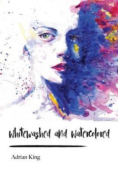 Paperback Whitewashed and Watercolored Book