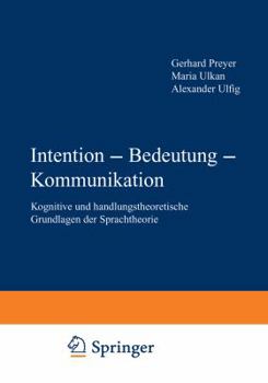 Intention, Bedeutung, Kommunikation