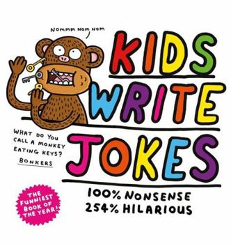 Hardcover Kids Write Jokes Book