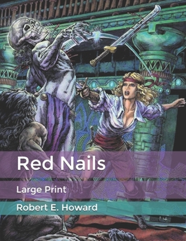 Red Nails: Large Print