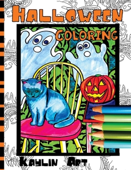 Paperback Halloween Coloring Book