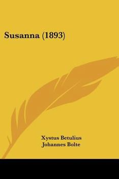 Paperback Susanna (1893) [German] Book