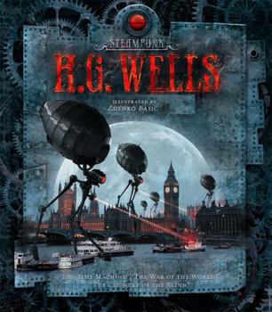 Hardcover Steampunk: H.G. Wells Book