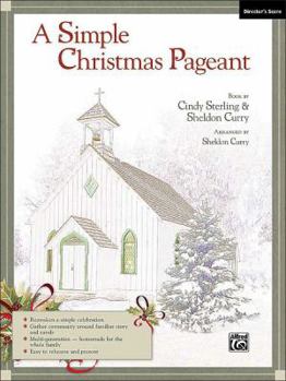 Paperback A Simple Christmas Pageant: Singer's Edition Book