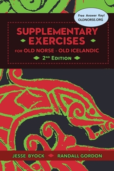 Paperback Supplementary Exercises for Old Norse - Old Icelandic Book