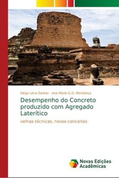Paperback Desempenho do Concreto produzido com Agregado Laterítico [Portuguese] Book