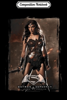 Composition Notebook: Wonder Woman Poster  Journal/Notebook Blank Lined Ruled 6x9 100 Pages