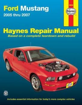 Paperback Ford Mustang, 2005 Thru 2007 (Hayne's Automotive Repair Manual) Book