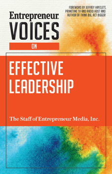 Paperback Entrepreneur Voices on Effective Leadership Book