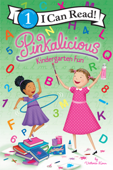Paperback Pinkalicious: Kindergarten Fun Book