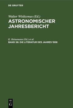 Hardcover Die Literatur Des Jahres 1958 [German] Book