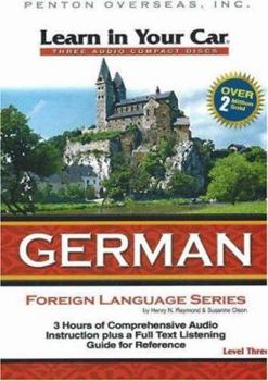Audio CD Learn in Your Car German: Level 3 [With Guidebook] Book