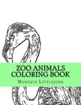 Paperback Zoo Animals Coloring Book