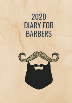 Paperback 2020 Appointment Diary for Barbers Book