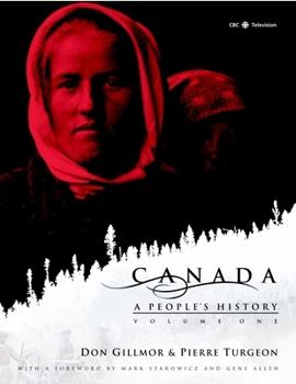 Paperback Canada: A People's History Volume 1 Book