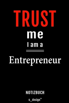 Notizbuch für Entrepreneur: Originelle Geschenk-Idee [120 Seiten liniertes blanko  Papier] (German Edition)