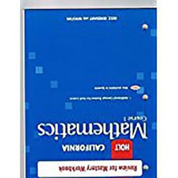 Paperback Holt Mathematics: Review for Mastery Workbook Course 1 Book