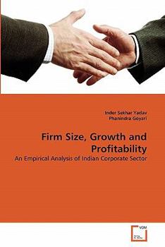 Paperback Firm Size, Growth and Profitability Book