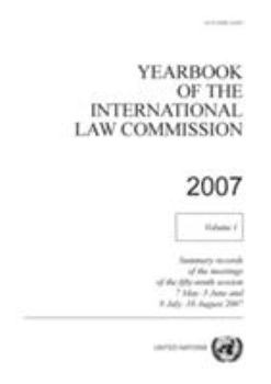 Paperback Yearbook of the International Law Commission 2007: Vol I Book