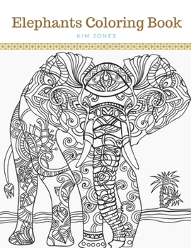 Paperback Elephants: An Elephants Coloring Book