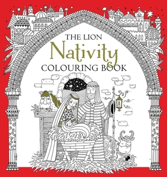 Paperback The Lion Nativity Colouring Book