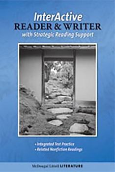 Paperback McDougal Littell Literature: The Interactive Reader & Writer W/ Strategic Reading Support W/ Added Value Gr 1 Book