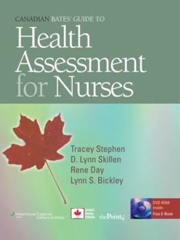 Hardcover Canadian Bates' Guide to Health Assessment for Nurses [With CDROM] Book