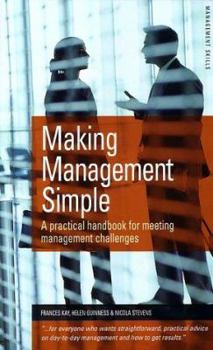 Paperback Making Management Simple Book