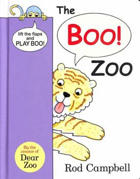 Board book The Boo Zoo: A Peekaboo Lift the Flap Book